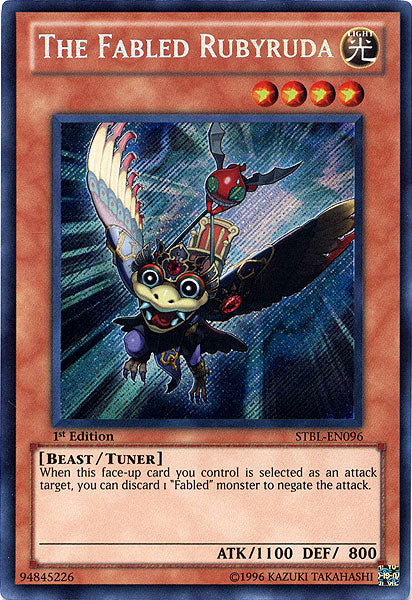 The Fabled Rubyruda [STBL-EN096] Secret Rare | Good Games Morley