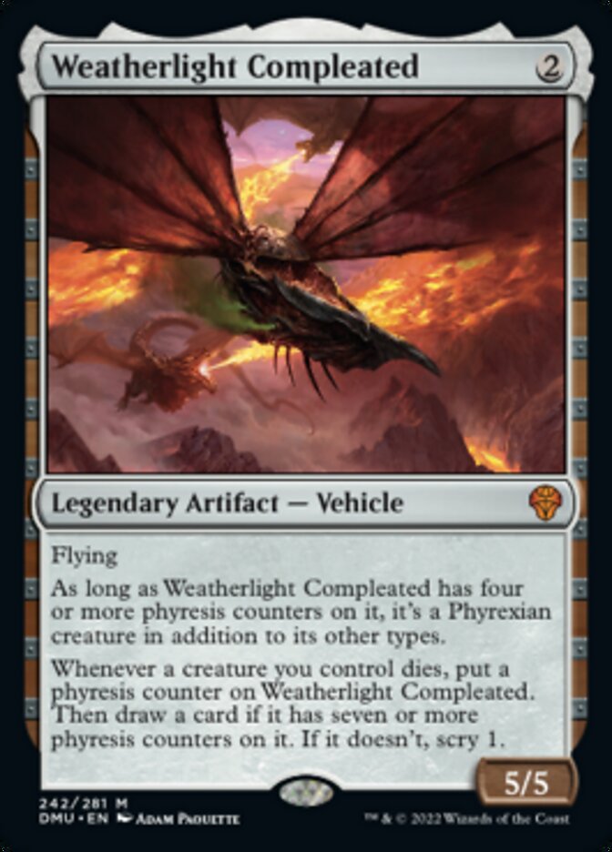 Weatherlight Compleated [Dominaria United] | Good Games Morley