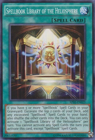 Spellbook Library of the Heliosphere [AP05-EN025] Common | Good Games Morley