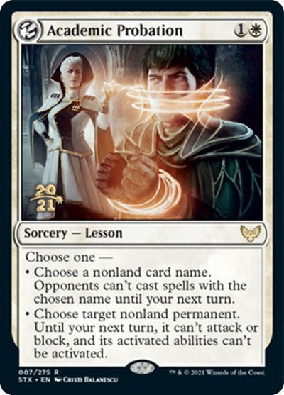 Academic Probation [Strixhaven: School of Mages Prerelease Promos] | Good Games Morley