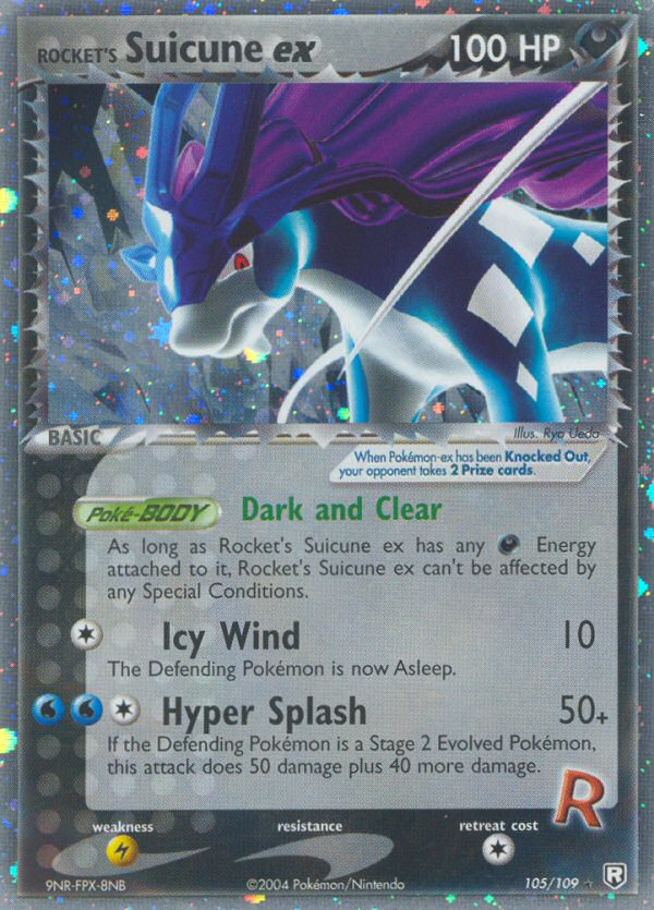 Rocket's Suicune ex (105/109) [EX: Team Rocket Returns] | Good Games Morley