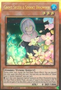 Ghost Sister & Spooky Dogwood (Alternate Art) [MAGO-EN013] Gold Rare | Good Games Morley