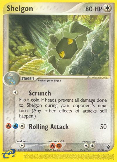 Shelgon (20/97) [EX: Dragon] | Good Games Morley