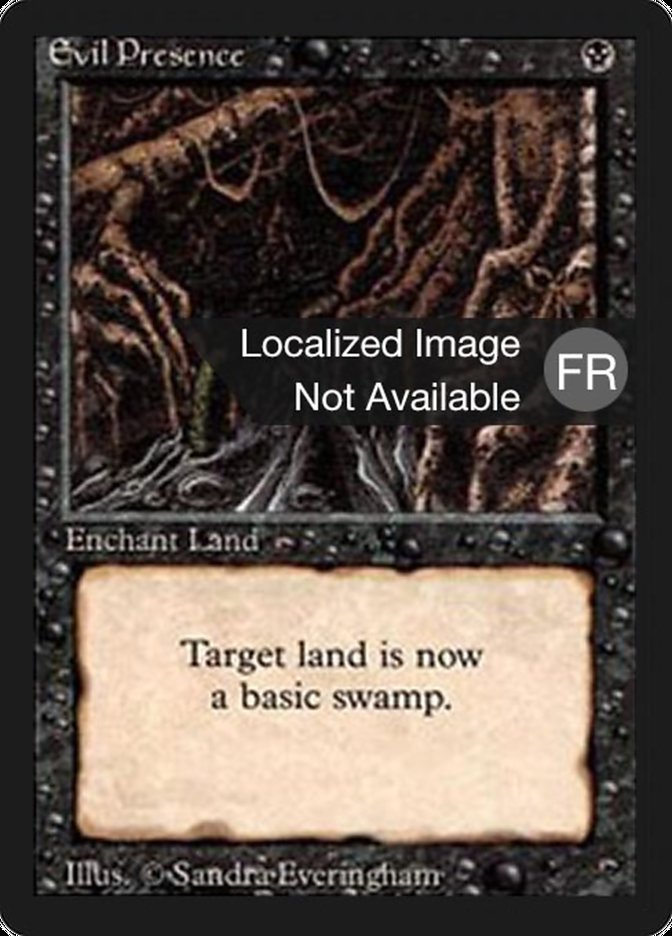 Evil Presence [Foreign Black Border] | Good Games Morley