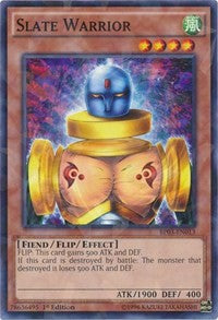 Slate Warrior (Shatterfoil) [BP03-EN013] Rare | Good Games Morley