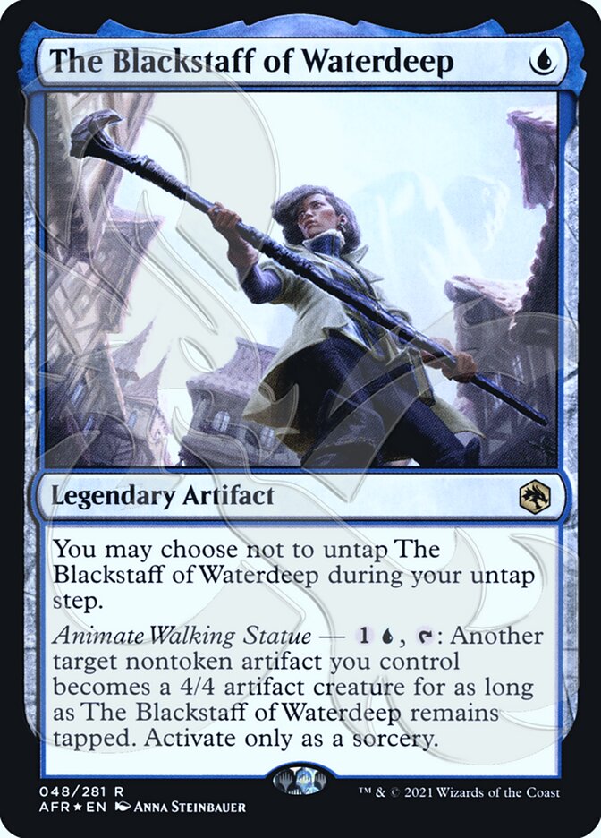 The Blackstaff of Waterdeep (Ampersand Promo) [Dungeons & Dragons: Adventures in the Forgotten Realms Promos] | Good Games Morley