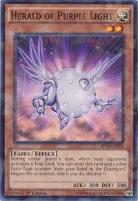 Herald of Purple Light (Shatterfoil) [BP03-EN023] Shatterfoil Rare | Good Games Morley