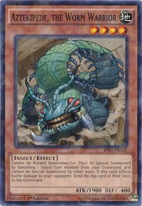 Aztekipede, the Worm Warrior (Shatterfoil) [BP03-EN041] Rare | Good Games Morley