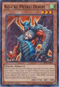 Koa'ki Meiru Doom (Shatterfoil) [BP03-EN058] Rare | Good Games Morley