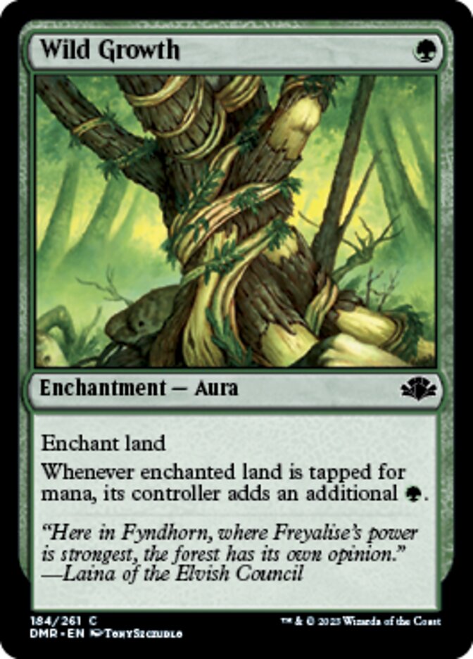 Wild Growth [Dominaria Remastered] | Good Games Morley