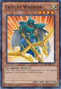 Trident Warrior (Shatterfoil) [BP03-EN075] Rare | Good Games Morley
