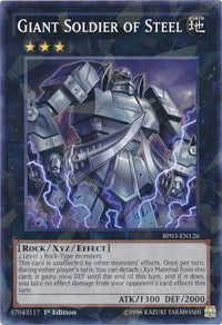 Giant Soldier of Steel (Shatterfoil) [BP03-EN126] Rare | Good Games Morley