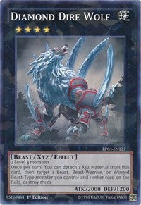 Diamond Dire Wolf (Shatterfoil) [BP03-EN127] Rare | Good Games Morley