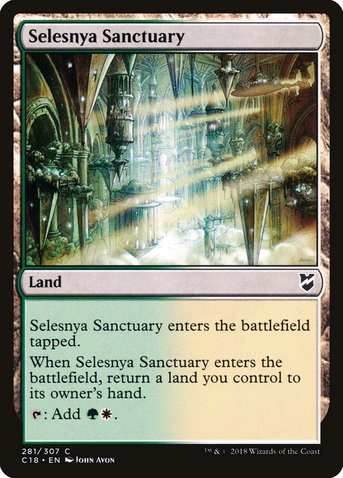 Selesnya Sanctuary [Commander 2018] | Good Games Morley