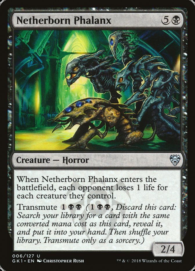 Netherborn Phalanx [Guilds of Ravnica Guild Kit] | Good Games Morley