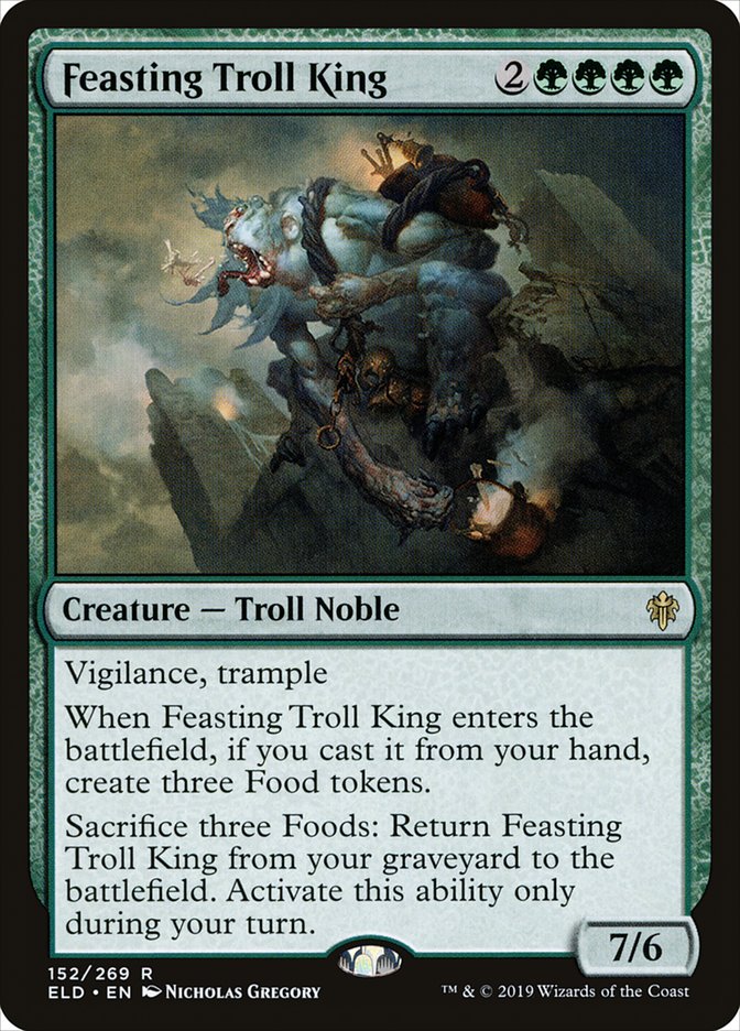 Feasting Troll King [Throne of Eldraine] | Good Games Morley