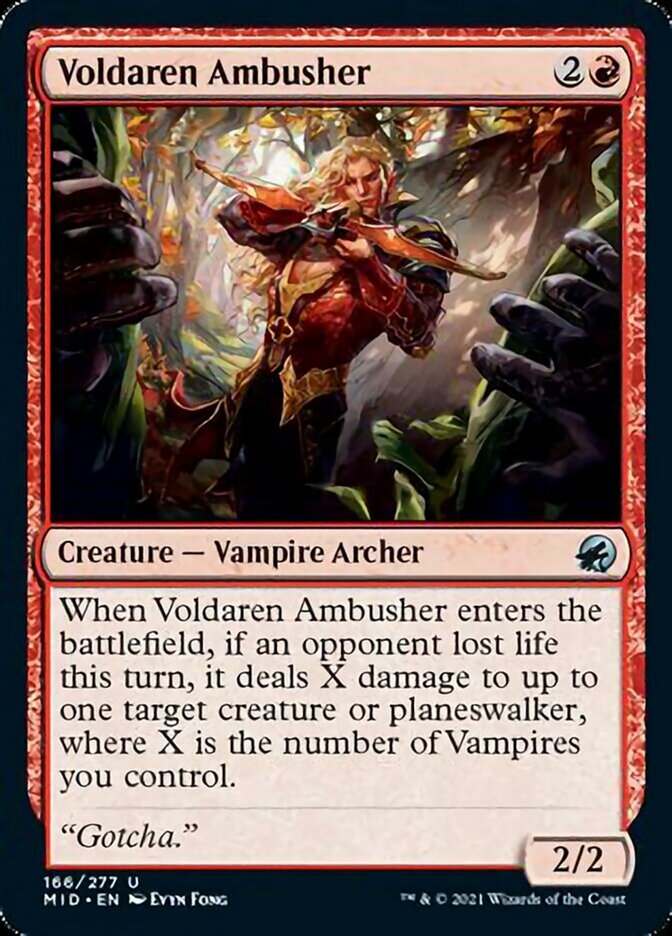 Voldaren Ambusher [Innistrad: Midnight Hunt] | Good Games Morley