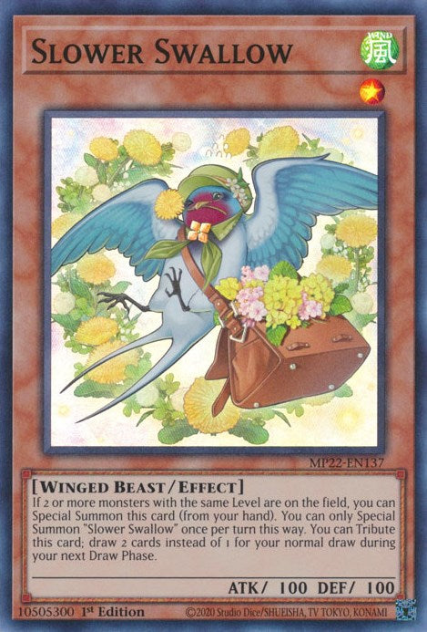 Slower Swallow [MP22-EN137] Super Rare | Good Games Morley