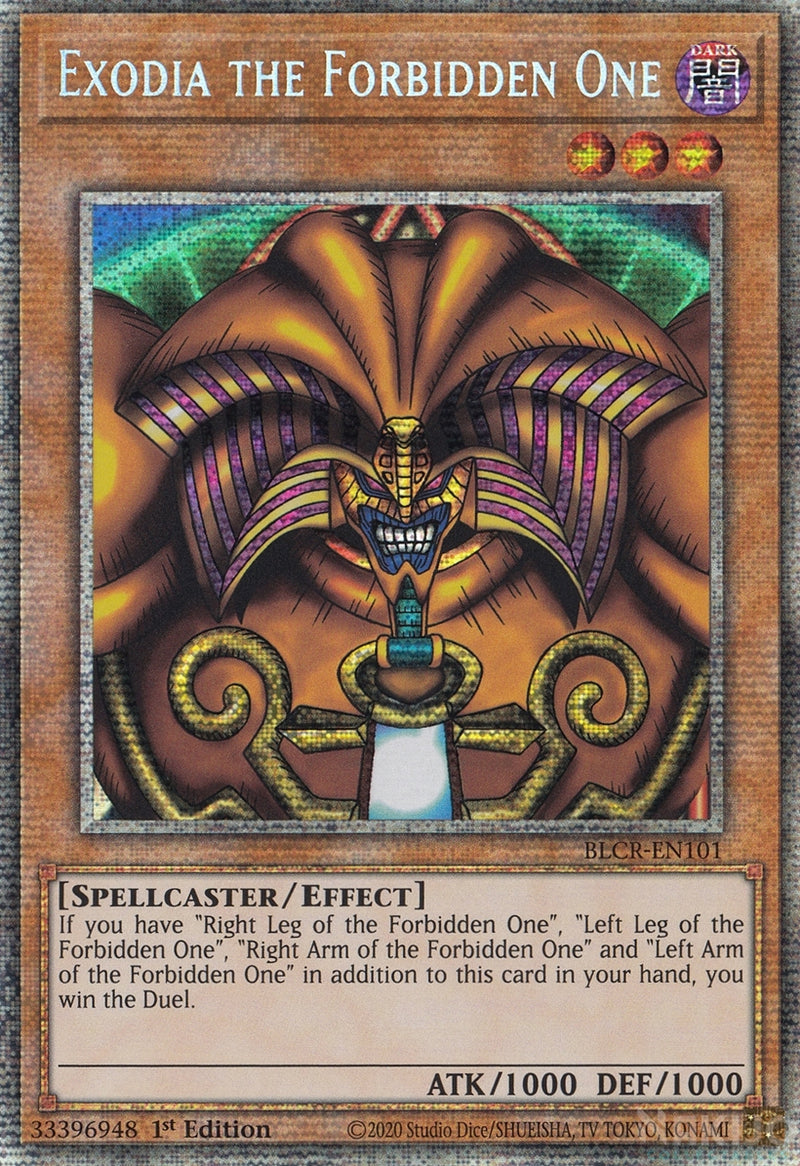 Exodia the Forbidden One [BLCR-EN101] Starlight Rare | Good Games Morley