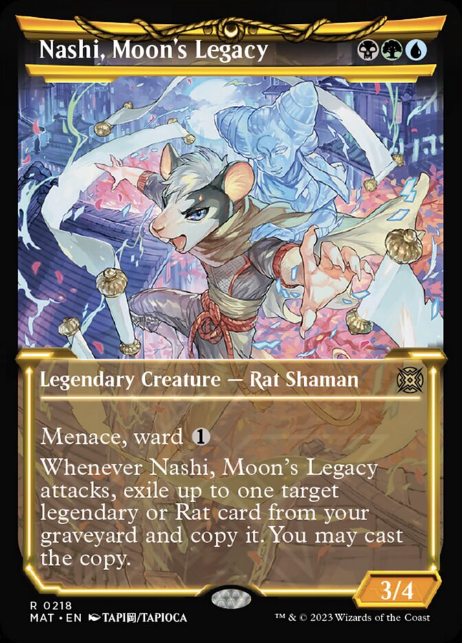 Nashi, Moon's Legacy (Showcase Halo Foil) [March of the Machine: The Aftermath] | Good Games Morley
