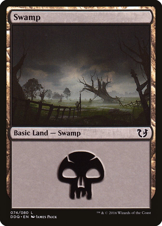 Swamp (74) [Duel Decks: Blessed vs. Cursed] | Good Games Morley