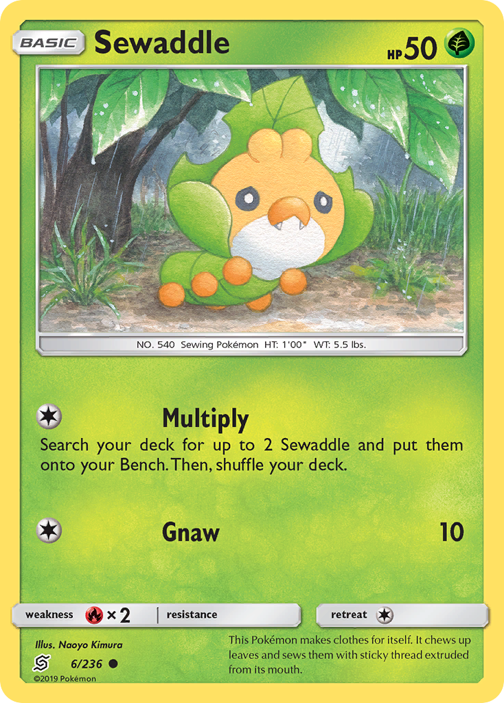 Sewaddle (6/236) [Sun & Moon: Unified Minds] | Good Games Morley