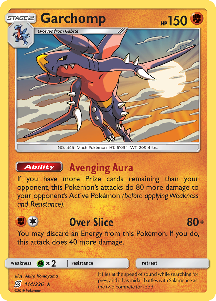 Garchomp (114/236) [Sun & Moon: Unified Minds] | Good Games Morley
