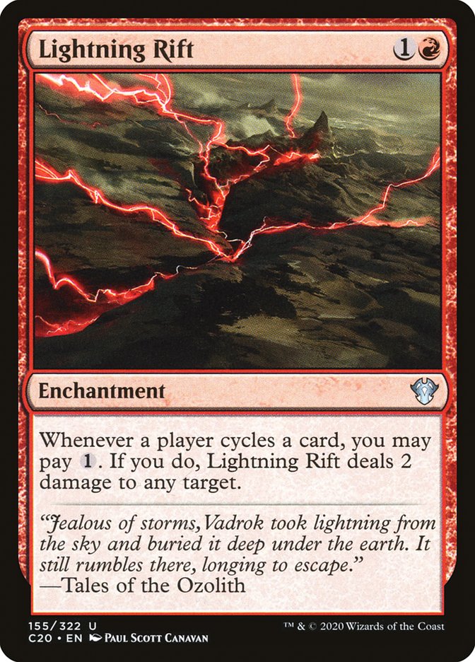 Lightning Rift [Commander 2020] | Good Games Morley