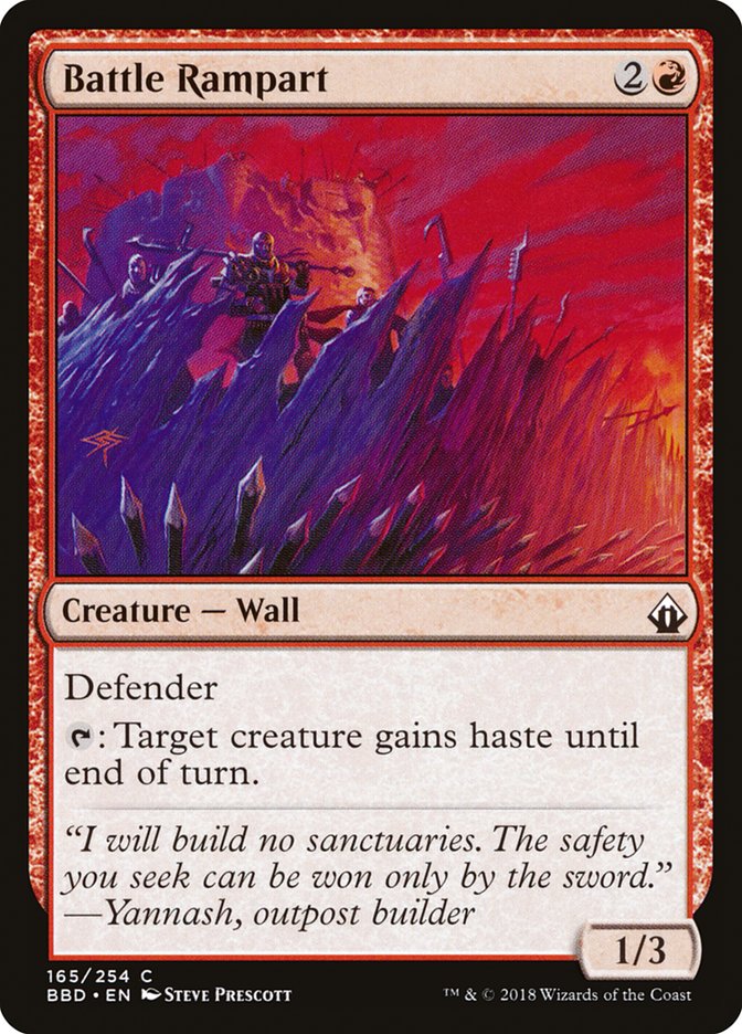 Battle Rampart [Battlebond] | Good Games Morley