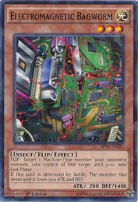 Electromagnetic Bagworm (Shatterfoil) [BP03-EN100] Common | Good Games Morley