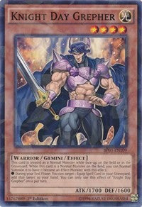 Knight Day Grepher (Shatterfoil) [BP03-EN109] Rare | Good Games Morley