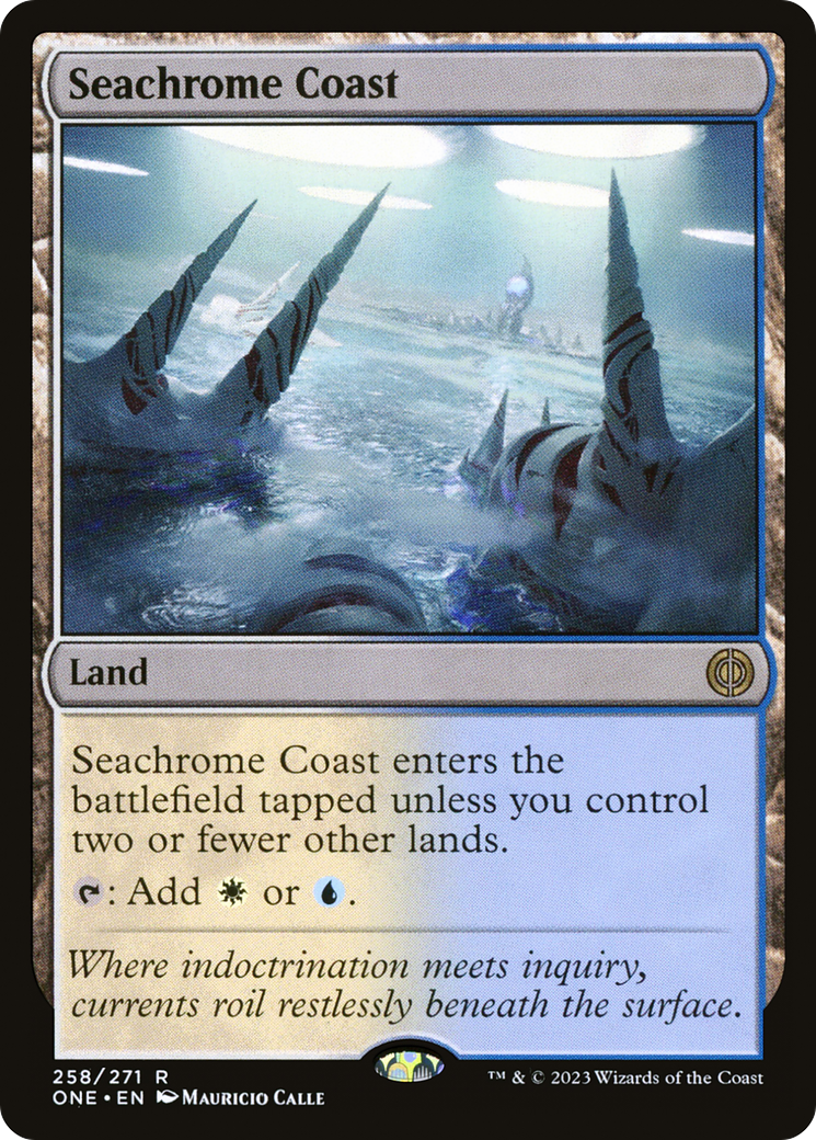 Seachrome Coast [Phyrexia: All Will Be One] | Good Games Morley