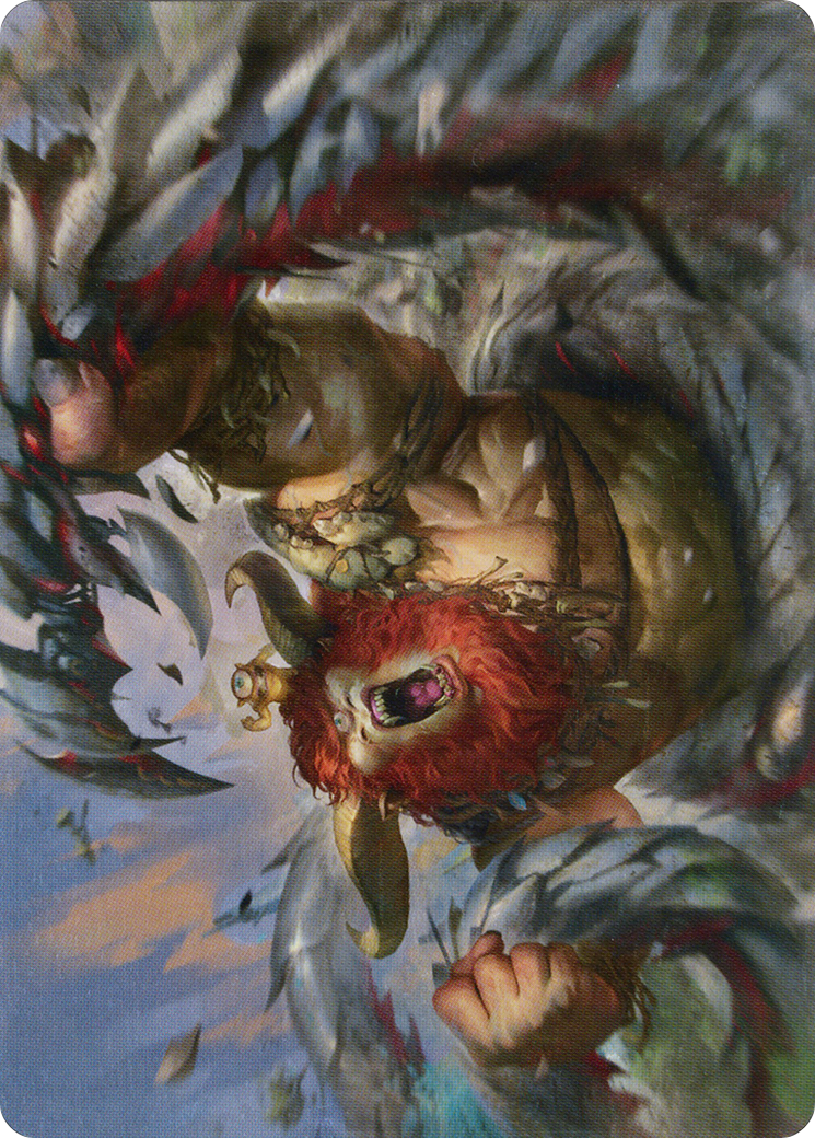 Borborygmos and Fblthp Art Card (42) [March of the Machine Art Series] | Good Games Morley