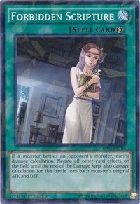 Forbidden Scripture (Shatterfoil) [BP03-EN184] Common | Good Games Morley