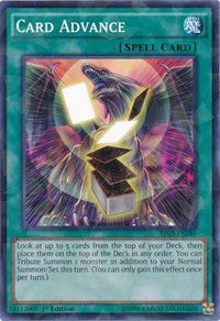 Card Advance (Shatterfoil) [BP03-EN185] Common | Good Games Morley