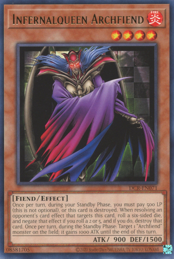 Infernalqueen Archfiend [DCR-EN071] Rare | Good Games Morley