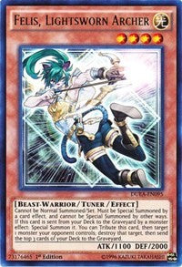 Felis, Lightsworn Archer [DUEA-EN095] Ultra Rare | Good Games Morley