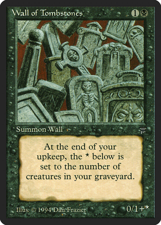 Wall of Tombstones [Legends] | Good Games Morley