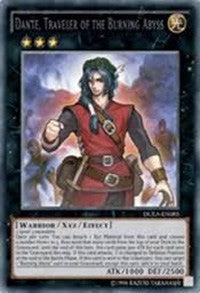 Dante, Traveler of the Burning Abyss [DUEA-EN085] Secret Rare | Good Games Morley