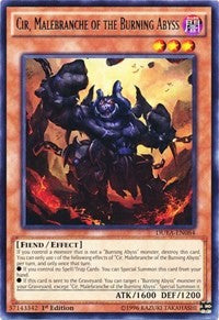 Cir, Malebranche of the Burning Abyss [DUEA-EN084] Rare | Good Games Morley