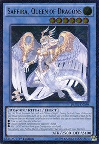 Saffira, Queen of Dragons (UTR) [DUEA-EN050] Ultimate Rare | Good Games Morley