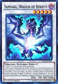 Samsara, Dragon of Rebirth [DUEA-EN052] Super Rare | Good Games Morley