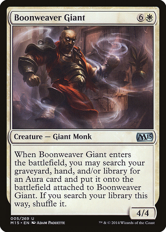 Boonweaver Giant [Magic 2015] | Good Games Morley