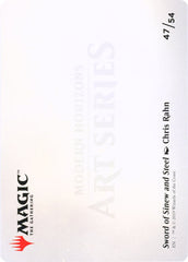 Sword of Sinew and Steel // Sword of Sinew and Steel [Modern Horizons Art Series] | Good Games Morley