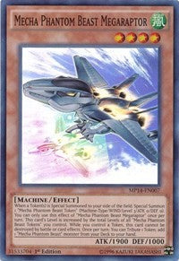 Mecha Phantom Beast Megaraptor [MP14-EN007] Super Rare | Good Games Morley