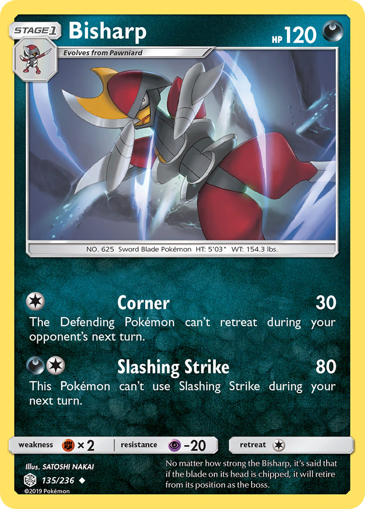 Bisharp (135/236) [Sun & Moon: Cosmic Eclipse] | Good Games Morley