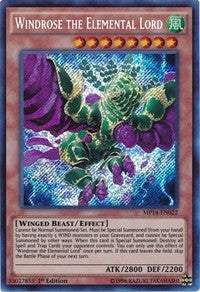 Windrose the Elemental Lord [MP14-EN022] Secret Rare | Good Games Morley