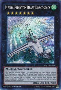 Mecha Phantom Beast Dracossack [MP14-EN030] Secret Rare | Good Games Morley