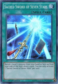 Sacred Sword of Seven Stars [MP14-EN042] Super Rare | Good Games Morley