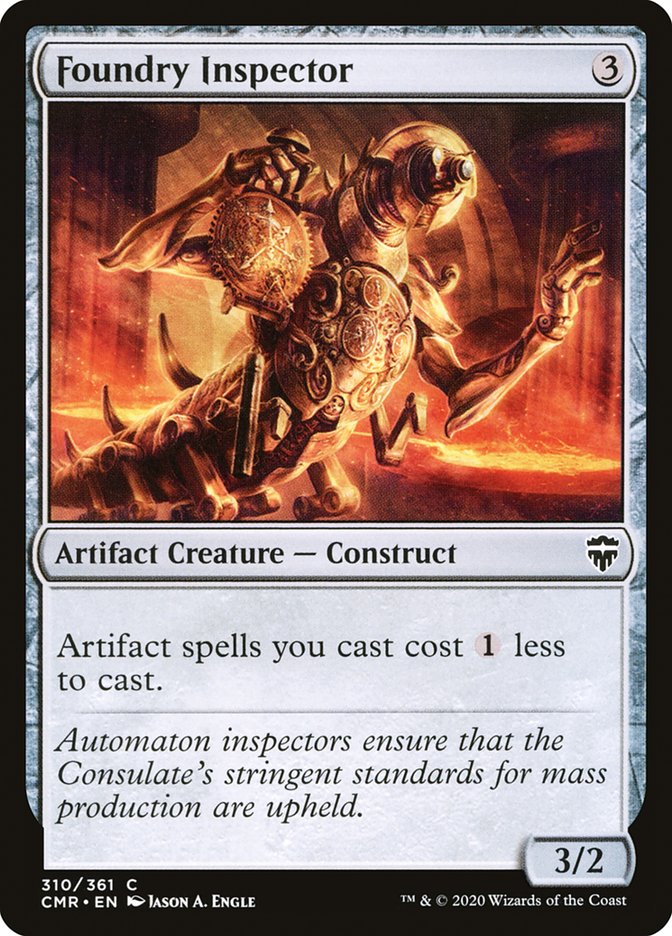 Foundry Inspector [Commander Legends] | Good Games Morley